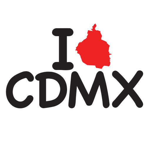 Playera I Love CDMX Arts Music Store